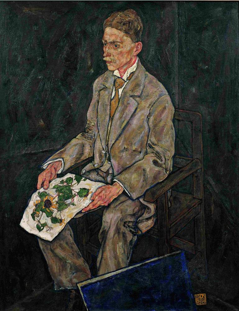 Egon Schiele (1890–1918), Bildnis Dr. Franz Martin Haberditzl, 1917, Öl auf Leinwand, © Belvedere, Wien
