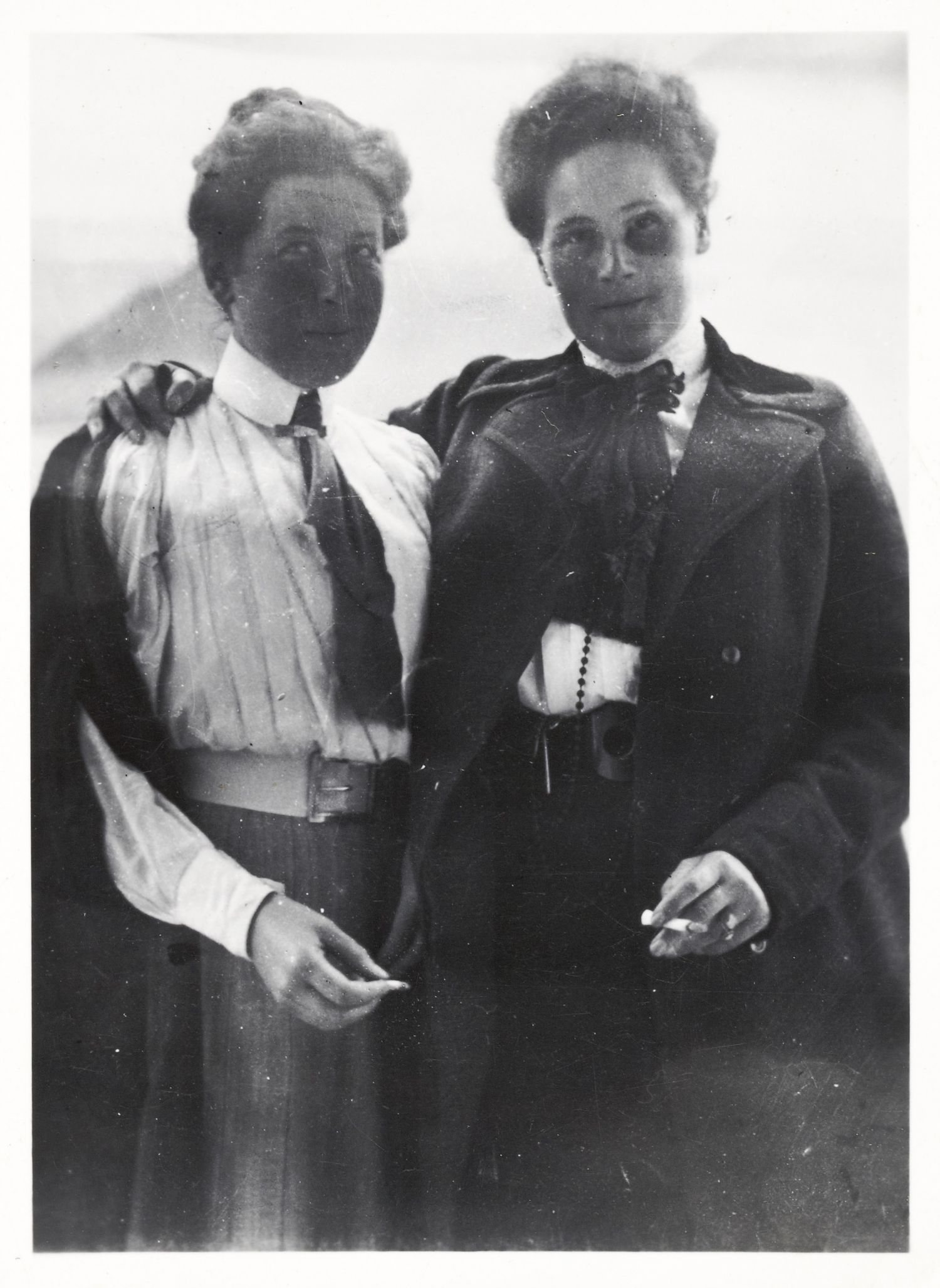 Helene von Taussig und Emma Schlangenhausen, um 1910, Fotoabzug auf Papier, © Salzburg Museum