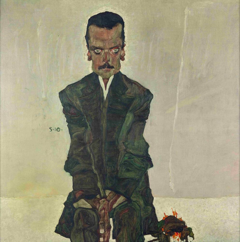 Egon Schiele (1890–1918), Eduard Kosmack, 1910, Öl auf Leinwand, © Belvedere, Wien/Foto: Johannes Stoll
