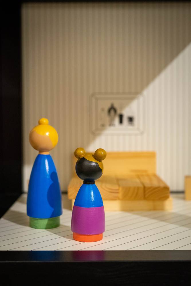 Das Puppenhaus lädt zum Spielen ein © Salzburg Museum